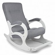 Кресло-качалка Бастион 2 Memory 15 (белый/серый) 1364775