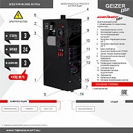 Электрический котёл Термокрафт GEIZER Lite 6 кВт TGL-6 (без встроенного насоса) TGL-6