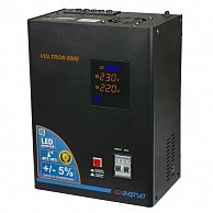 Однофазный стабилизатор напряжения Энергия Voltron 8000 (HP) черный (Е0101-0159)