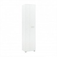 Шкаф в прихожую  Кортекс-мебель ЛАРА ШП1-45 белый