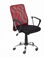 Кресло поворотное AksHome  GAMMA красный+черный