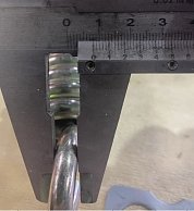 Пружина  роторной косилки Rossel ТМ 1,65/1,65G