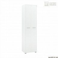 Шкаф в прихожую  Кортекс-мебель ЛАРА ШП2-45 Белый
