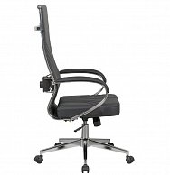 Кресло  Situp MARK chrome (экокожа Black / Black) механизм DMS черный