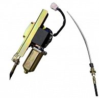 Соленоид (глушилка) ТНВД с тросом тип 2 (влагозащищенный),12v, в сборе