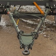 Прицеп тракторный самосвальный с надставными сетчатыми бортами 2ПТС-4,5-1