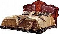 Кровать Мебель КМК 1600 Мелани 2 КМК 0434.6-02.1   (с м.э.) (орех донской/орех экко; дуб молочный)