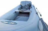 Надувная лодка каноэ Stella S290K (весло-байдарочное, слань-книга 40см., серый)