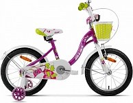 Велосипед AIST Skye 16 2023  фиолетовый