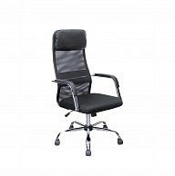 Кресло  Situp BAHREIN chrome (сетка Dark grey / сетка Dark grey) механизм DMS