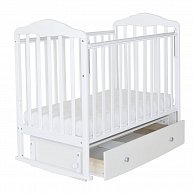 Детская кроватка СКВ  Березка 126001 (белый)