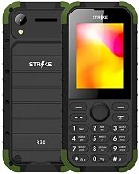 Мобильный телефон Strike R30, черный+зеленый