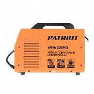 Полуавтомат сварочный инверторный Patriot WMA 205MQ MIG/MAG/MMA оранжевый