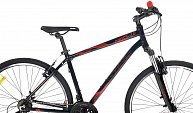 Велосипед AIST Cross 1.0 28 2021 21, черный