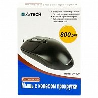 Мышь A4Tech OP-720 USB BLACK