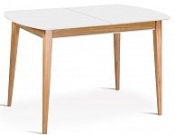 Обеденный стол ТехКомПро Арека ПО 80x140-180  бук/тон 1/тон подстолья 2/ножка 8