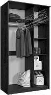 Набор корпусной мебели Андора АН16.00.04 Дуб молочный / Дуб венге 1 зеркало