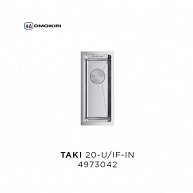 Кухонная мойка Omoikiri Taki 20-U/IF-IN нержавеющая сталь