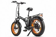 Велогибрид Volteco  CYBER   (черный/оранжевый)