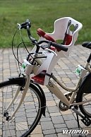 Велокресло детское переднее Bellelli Freccia Standard B-Fix белый