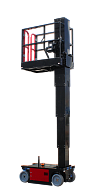 Самоходный безмасляный подъемник с вертикальной мачтой AURORA AMWP4.8-6200