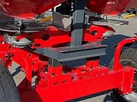 Разбрасыватель  РУМ-ПРОФИ-3000 (нержавеющая сталь) в комплекте: тент домик, надставка на 1200 литров, (надставка на 800 литров)