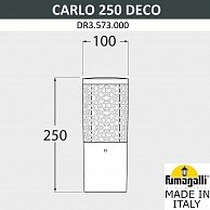 Наземный светильник Fumagalli Carlo Deco  (DR3.573.000.WXU1L)