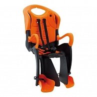 Велокресло детское Bellelli Tiger Relax B-Fix, sahara black/orange