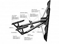 Отвал коммунальный ОК-2,5 01 ГП (для МТЗ 82/80/892) с гидроповоротом
