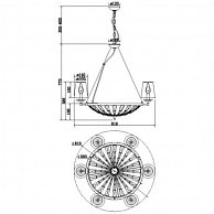 Люстра Maytoni H021PL-06CH