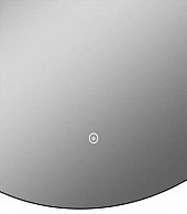 Зеркало Континент Ajour ECO LED D800 ореольная холодная подсветка, сенсор на касание