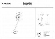 Светильник подвесной Maytoni MOD072CL-L8B3K