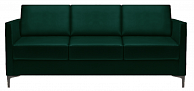 Диван Бриоли Ганс трехместный L15 зеленый