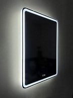 Зеркало BelBagno SPC-MAR-700-800-LED-TCH-WARM с встроенным светильником, сенсорным выключателем и подогревом