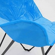 Кресло складное AksHome MAGGY ткань - синий