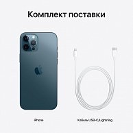 Смартфон Apple  iPhone 12 Pro Max 256GB Pacific Blue, Grade B, 2BMGDF3, Б/У MGDF3RM/A