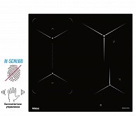 Индукционная варочная панель Backer BIH604-1T-S4 BLACK черный