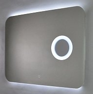 Зеркало Континент Elegant LED 1000х700 с увеличительным зеркалом