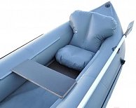 Надувная лодка каноэ Stella S290K (весла, слань-книга 40см., серый)