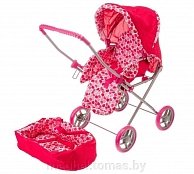 коляска для кукол Melogo 9391-6 розовый