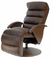 Кресло вибромассажное Angioletto Portofino Brown коричневый