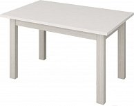 Обеденный стол Senira Кастусь 100-130x60 белый
