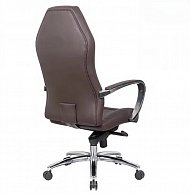 Кресло  Situp APOLLO chrome (экокожа Dark Brown / Dark Brown) механизм мультиблок