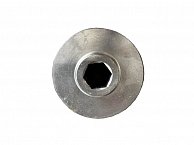 Шестерня роторной косилки большая коническая Z-23 Rossel (под шестигранник)