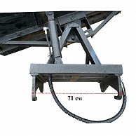 Отвал снежный БЛ-750-25.00.000СБ с гидроповоротом