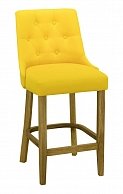 Полубарный стул  Оримэкс Давос-ПБ  (дуб/тон 343/ткань Velvet Lux 74)