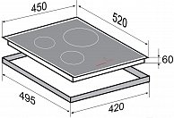 Индукционная варочная панель Zigmund & Shtain CI 35.4 B черный