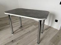 Обеденный стол Senira Р-001-02  бетон/хром