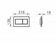Комплект Norm Fit L-box: унитаз+инстал.+кнопка+сид (9773B099-7207)